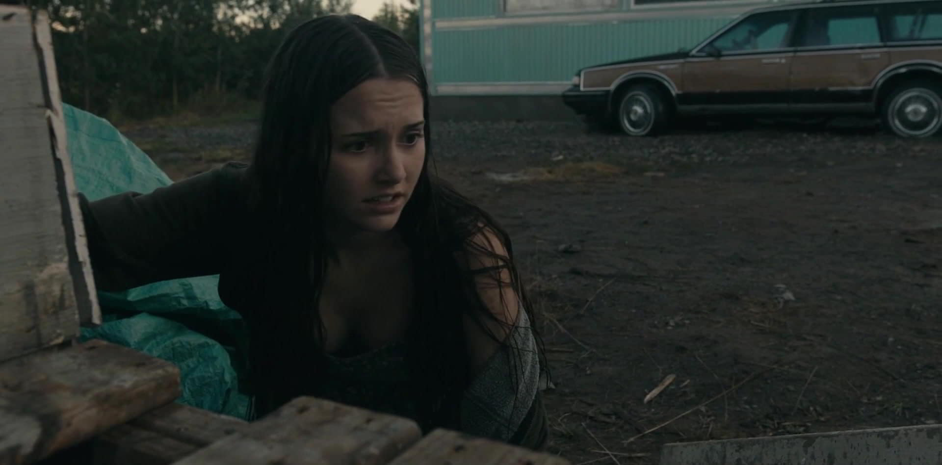 Hannah Cheramy cleavage movie scene 2022 Hannah Cheramy cleavage movie scene 2022
