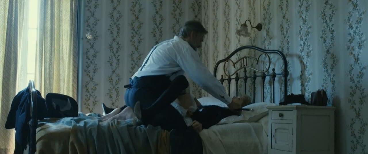 Lea Seydoux cleavage movie scene 2015 Lea Seydoux cleavage movie scene 2015