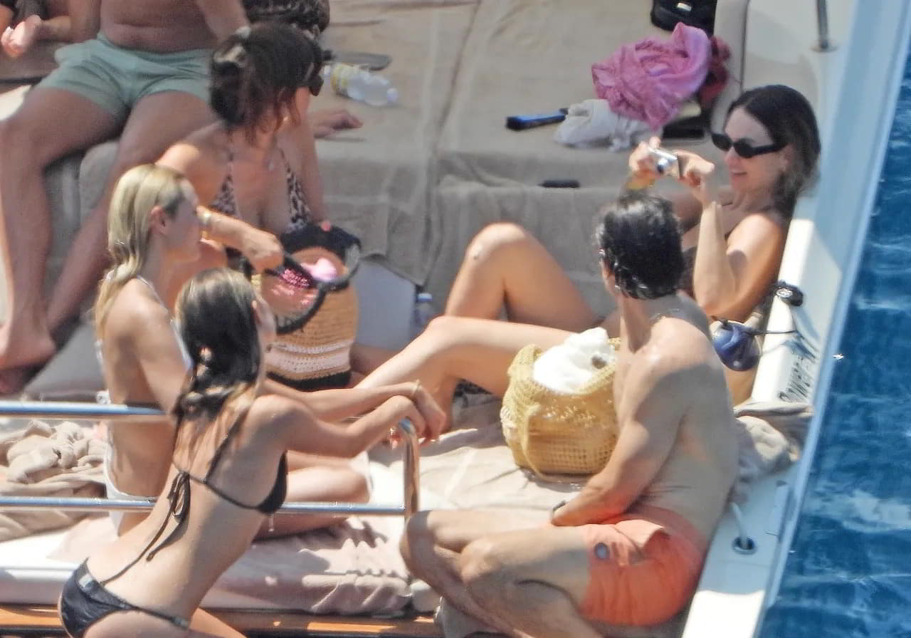 Watch Lily James Flaunts Her Figure in a Skimpy Dark Bikini While Yachting in Portofino naked video Watch Lily James Flaunts Her Figure in a Skimpy Dark Bikini While Yachting in Portofino naked video
