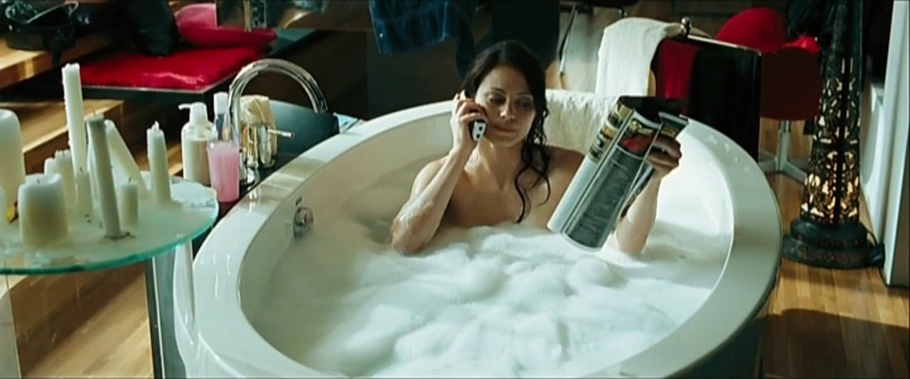 Lucie Laurier cleavage movie scene 2007 Lucie Laurier cleavage movie scene 2007