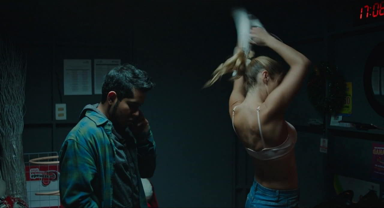 Michelle Renaud cleavage movie scene 2022 Michelle Renaud cleavage movie scene 2022