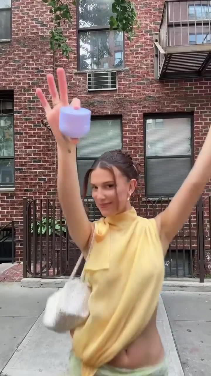 Millie Bobby Brown Hard Pokies in a Sheer Braless Top in NY nude scene Millie Bobby Brown Hard Pokies in a Sheer Braless Top in NY nude scene