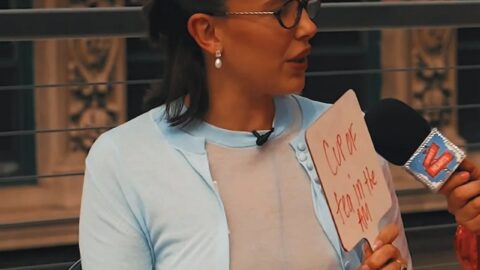 Millie Bobby Brown See Through Top Nip Slip on Street Hearts 4