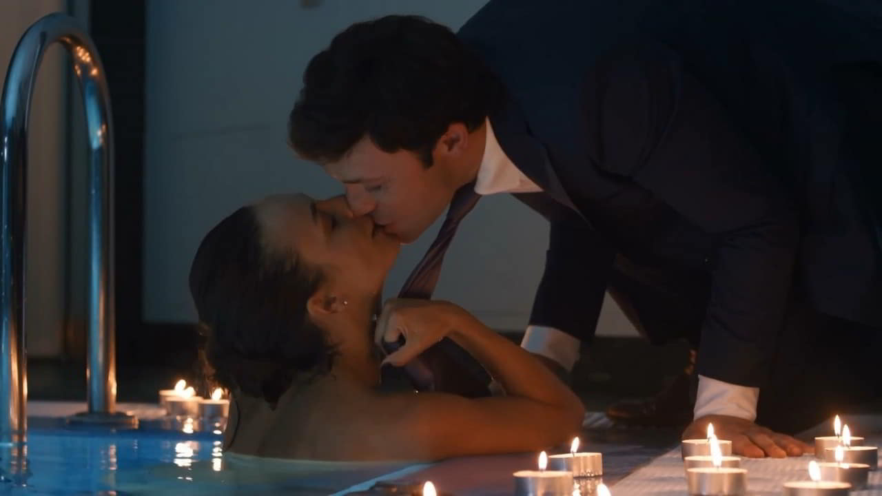 Olga Aksenova cleavage movie scene 2013 Olga Aksenova cleavage movie scene 2013