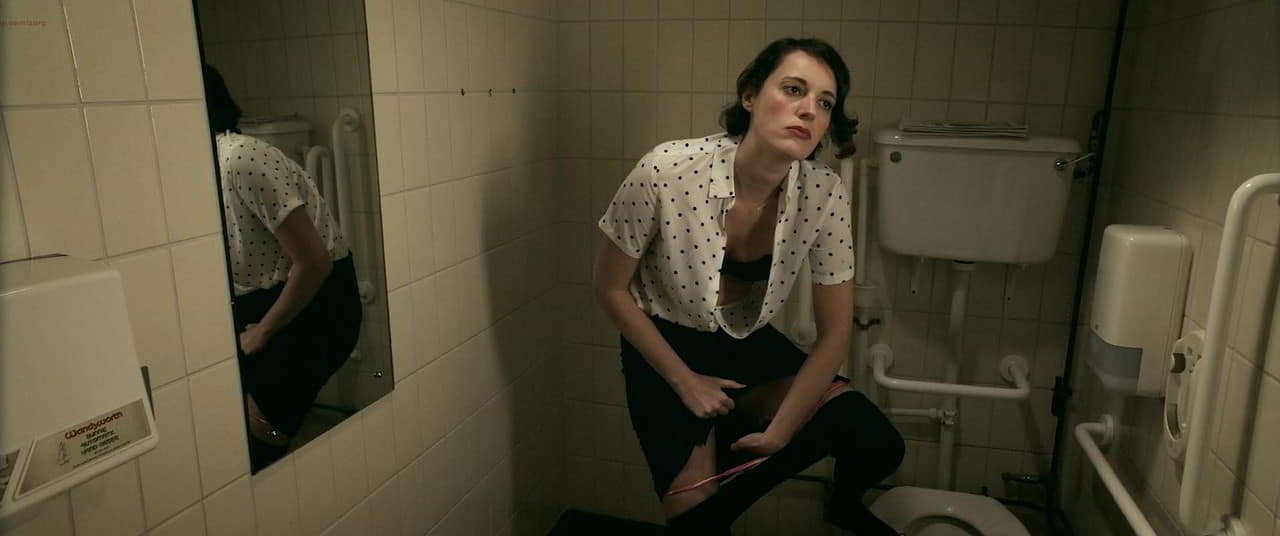 Phoebe Waller Bridge, Sarah Daykin cleavage movie scene 2016 Phoebe Waller Bridge, Sarah Daykin cleavage movie scene 2016