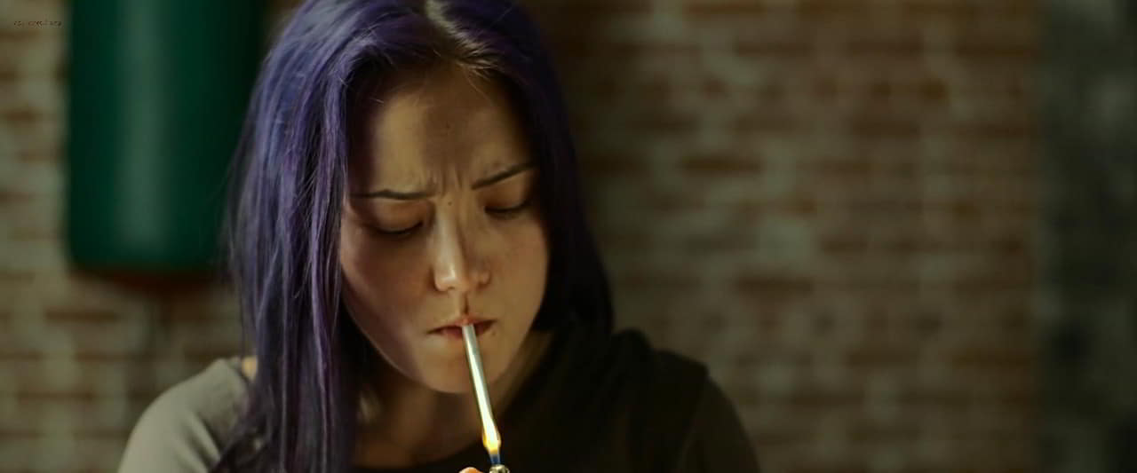 Pom Klementieff cleavage movie scene 2015 Pom Klementieff cleavage movie scene 2015