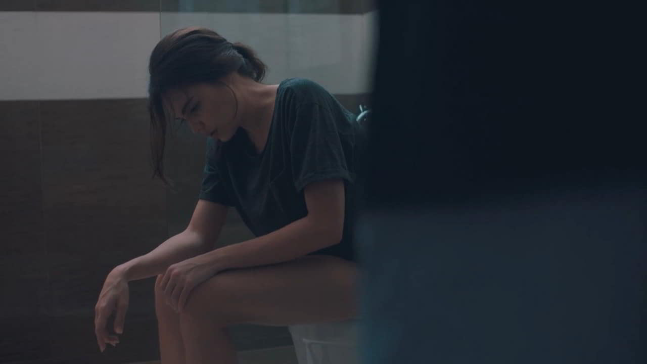Rhian Ramos cleavage movie scene 2018 Rhian Ramos cleavage movie scene 2018