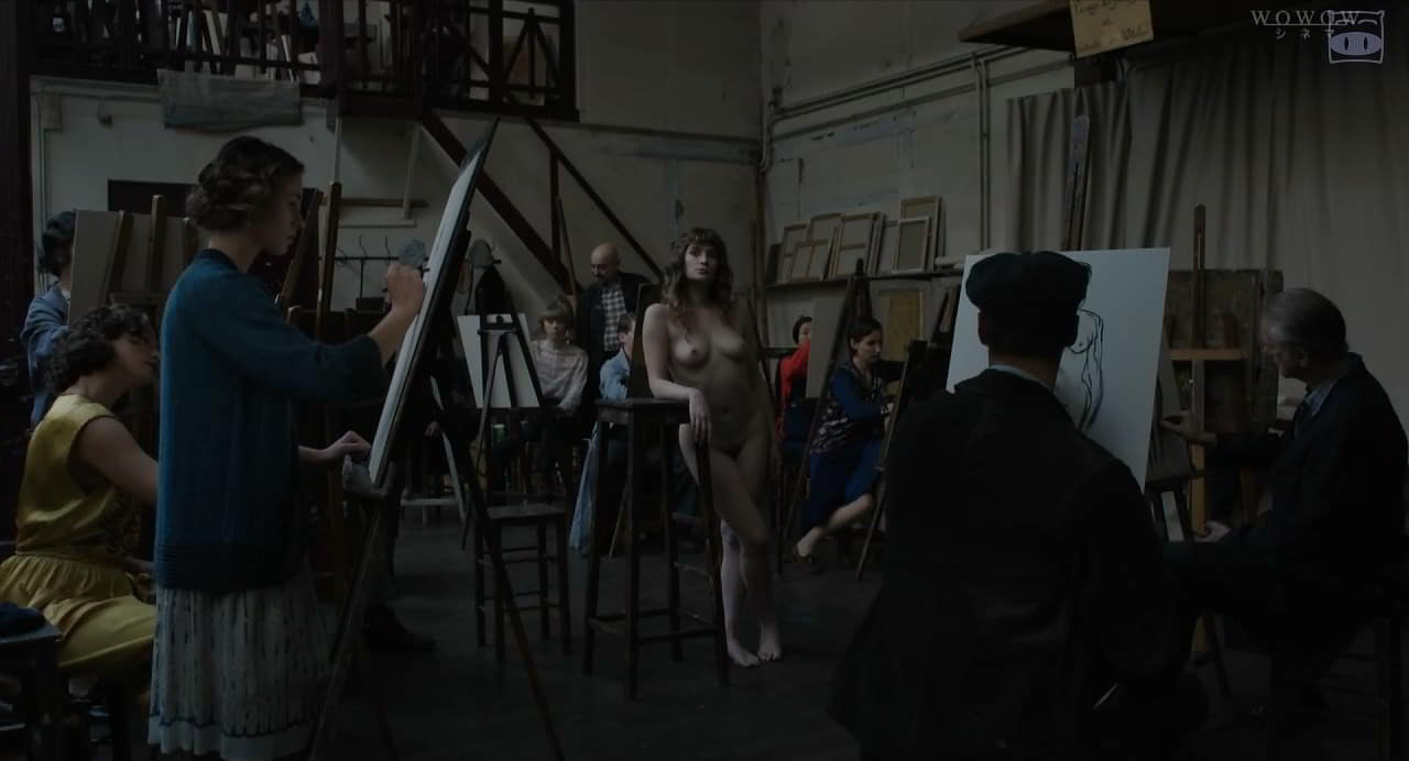 Romane Portail nude scene in Foujita Romane Portail nude scene in Foujita