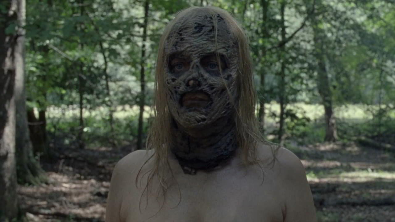 Samantha Morton nude scene in The Walking Dead - S10E09 Samantha Morton nude scene in The Walking Dead - S10E09