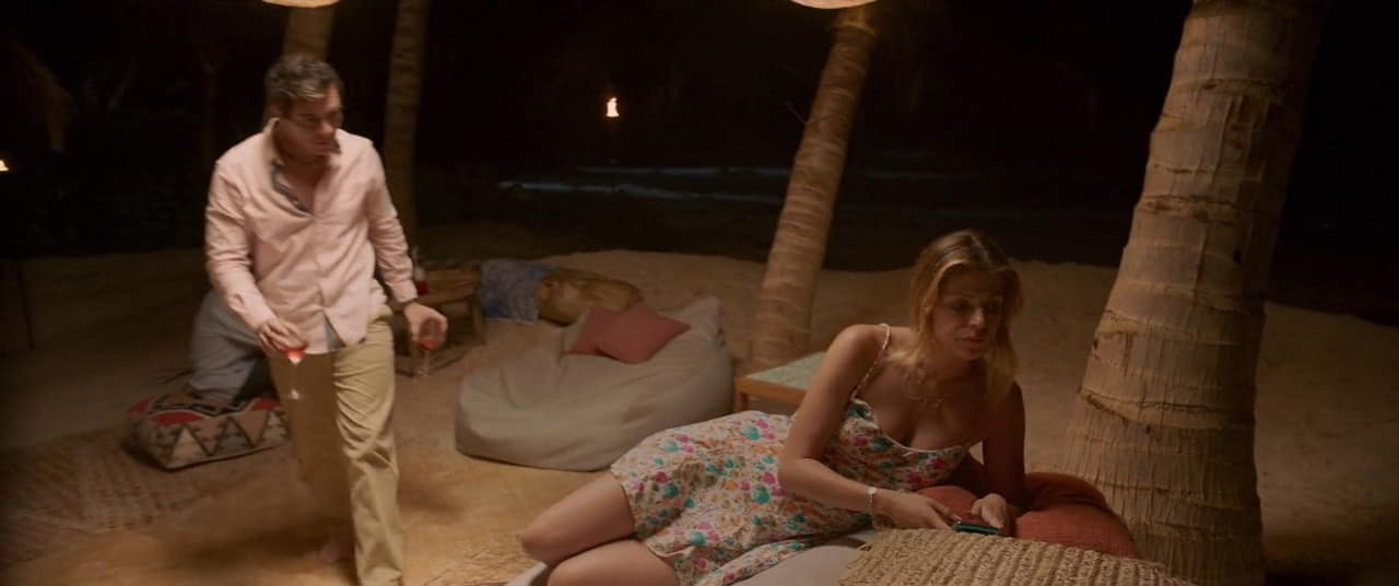 Stephanie Cayo cleavage movie scene 2020 Stephanie Cayo cleavage movie scene 2020