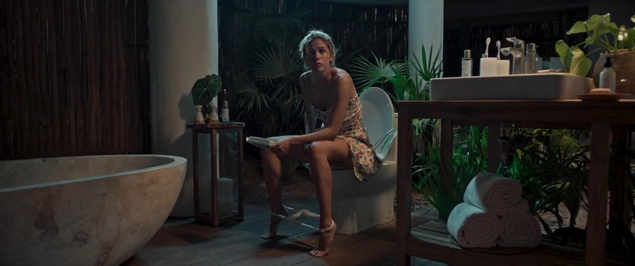 Stephanie Cayo cleavage movie scene 2020 Stephanie Cayo cleavage movie scene 2020