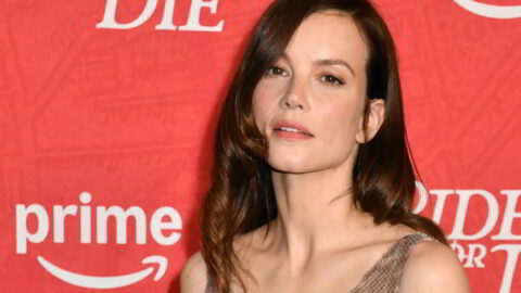 Sylvia Hoeks Flashes Nipples and Panties in a Sheer Dress at the Ride Or Die Premiere 1