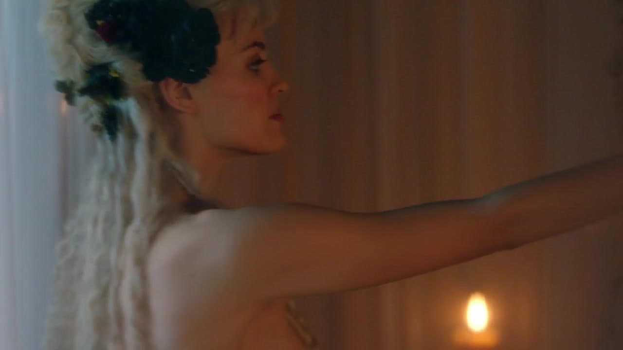 Wallis Day cleavage movie scene 2017 Wallis Day cleavage movie scene 2017