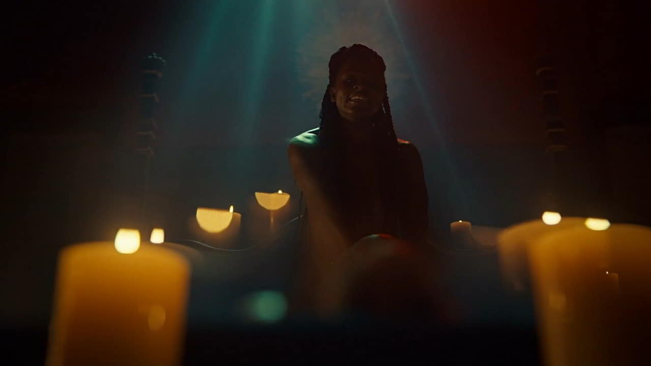 Yetide Badaki nude scene in American Gods - S03E02 Yetide Badaki nude scene in American Gods - S03E02