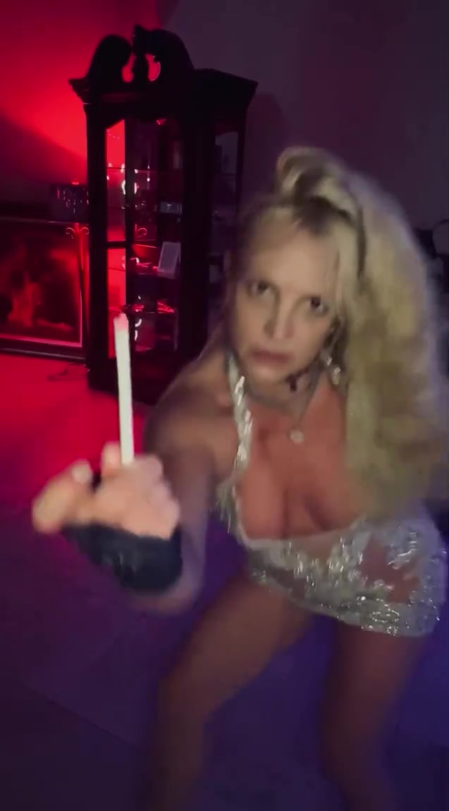 Naked Britney Spears Dances Without Underwear in Sheer Silver Dress Tease explicit photo Naked Britney Spears Dances Without Underwear in Sheer Silver Dress Tease explicit photo