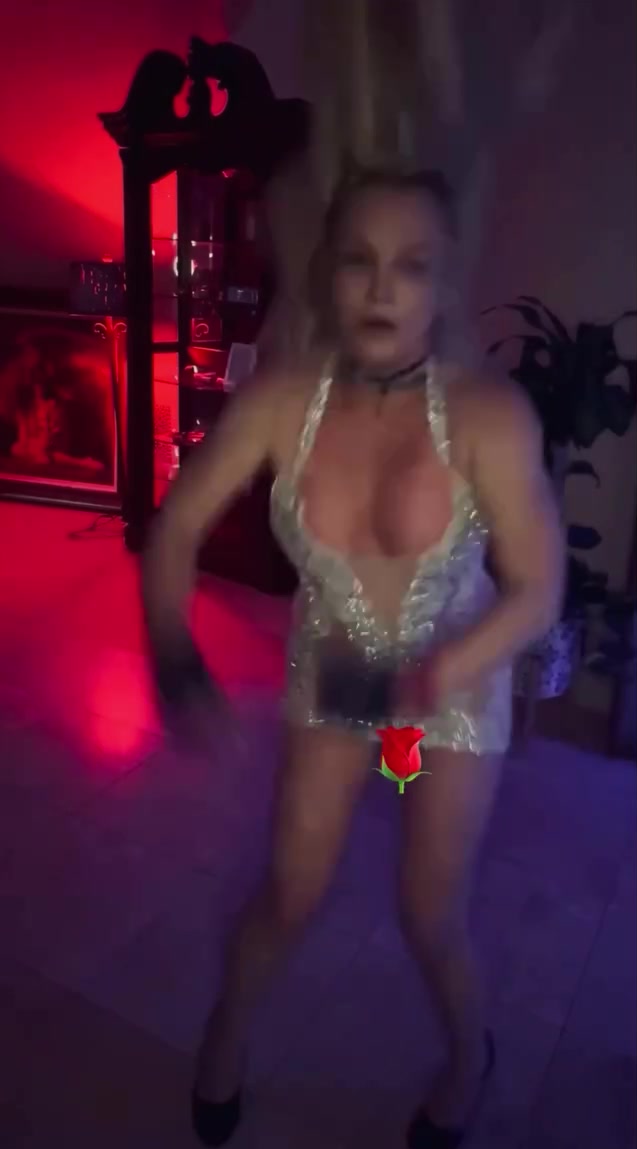 Naked Britney Spears Dances Without Underwear in Sheer Silver Dress Tease explicit photo Naked Britney Spears Dances Without Underwear in Sheer Silver Dress Tease explicit photo