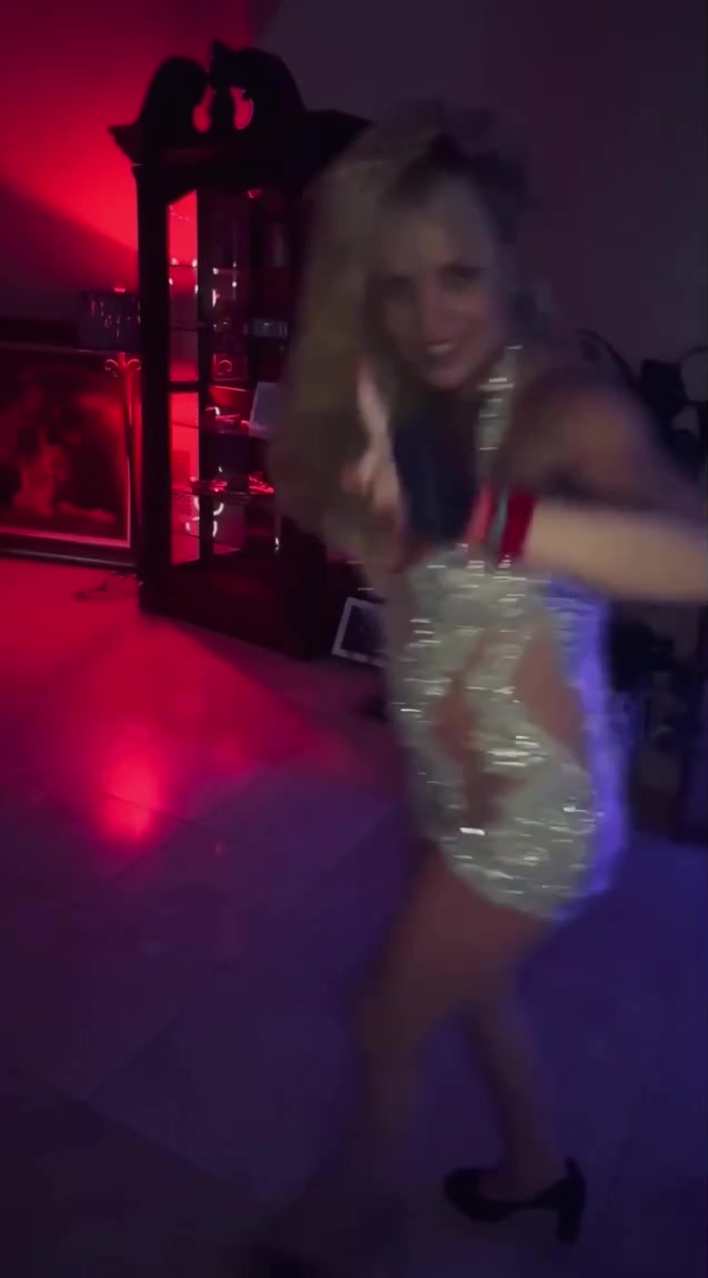 Britney Spears Dances Without Underwear in Sheer Silver Dress Tease topless picture Britney Spears Dances Without Underwear in Sheer Silver Dress Tease topless picture