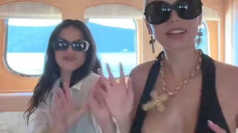 Brooks Nader Grabs Her Bare Boob for a Dirty Nipslip Tease 7